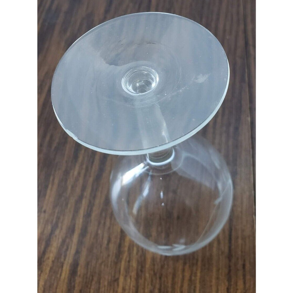 Set of 4 Vintage Etched Crystal Dessert Wine Glasses Five Inch Stemware - Picture 7 of 7